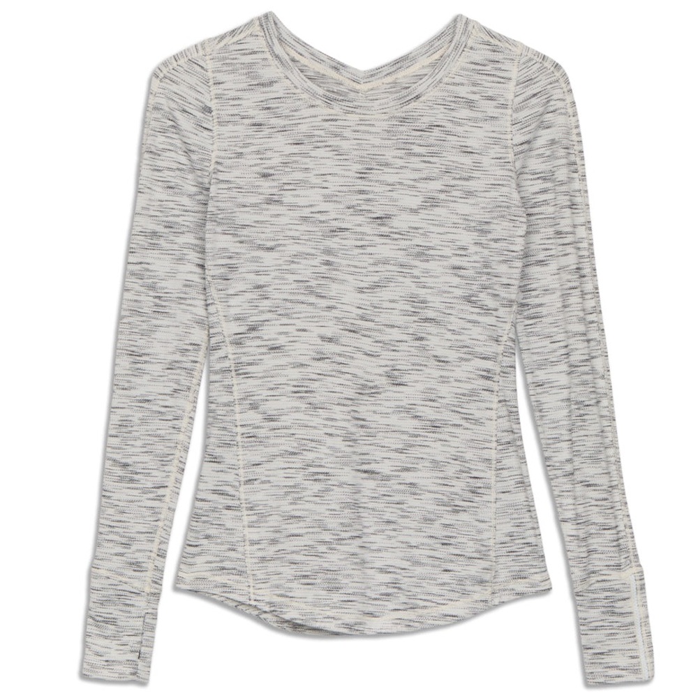 Lululemon 5 Mile Long Sleeve Tiger Space Dye